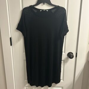 American Eagle Short sleeve dress with mesh sleeve’s.